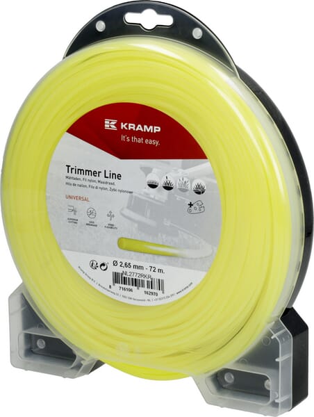 Fil de coupe Ø 2.65mm 72m rond jaune Kramp — réf. NL2772RKR
