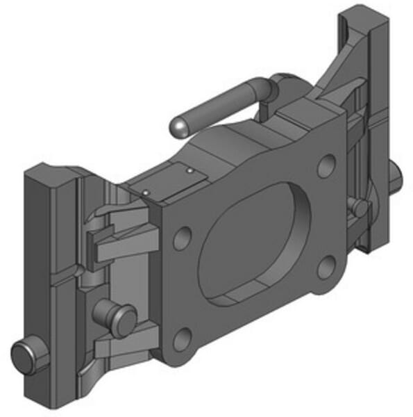 Plaque d'adaptation 330 mm H160 vue 2