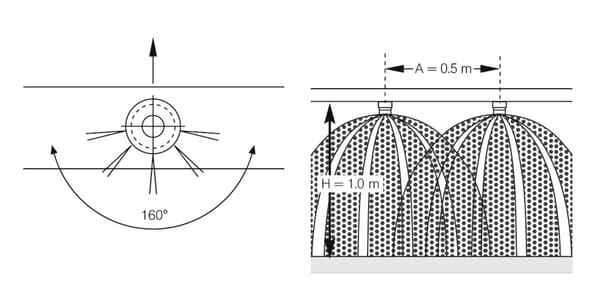 Buse à engrais FL 110° 5 argent acier inoxydable Lechler vue 2