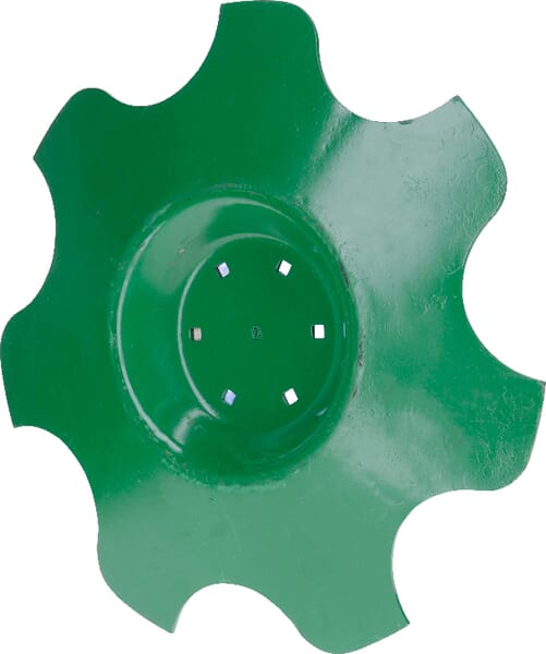Disque de soc denté, extrémité gauche Fi 660 / 6mm — réf. 50202431360010
