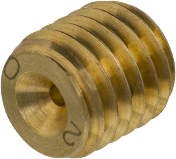 Vis de réglage M12 Ø 2.0 mm La · réf. SSM121220BR