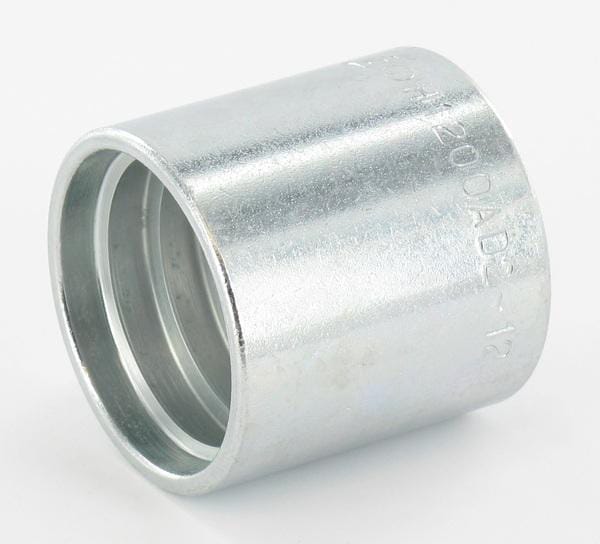 Jupe à sertir Ø37x36mm DN20 acier / zingué Alfagomma · réf. SFAD220