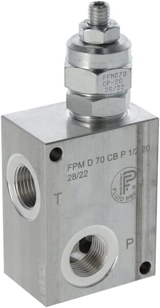 Soupape de surpression FPM D 70 CB P 1/2 20 · réf. FPMD70CBP1220