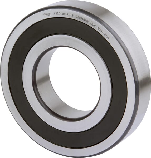 Roulement à billes à gorge profonde 100x215x47mm INA/FAG — réf. 63202RSRC3