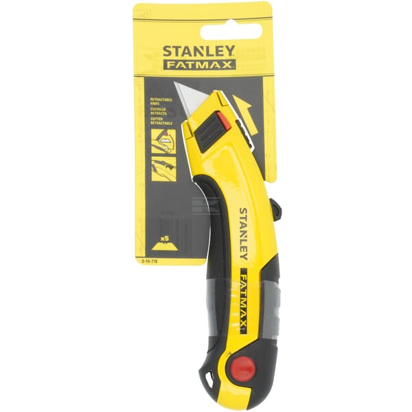 Stanley Coltello Cutter tascabile Taglierino retrattile in metallo  Quickslide