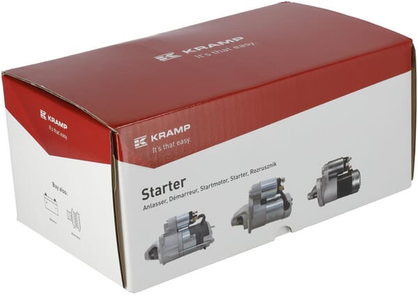 Démarreur 12 V, 0,9 kW, 11 dents, CW vue 4