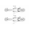 Hydraulic ram DZ50/25x305-534 D20 D20