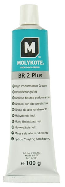 Mazivo na valivá a kluzná ložiska BR2, Molykote