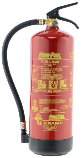 Extincteur à poudre ABC 6kg · réf. 101064FRFIR