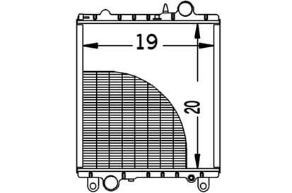 Radiateur · réf. VPE3090