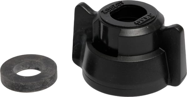 Ecrou de buse 10 mm noir · réf. 40290201P025