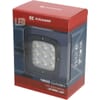 Work light LED, 15W, 1800lm, square, 12-55V, 100x100x74mm Deutsch plug, Flood, 9 LED's, Kramp