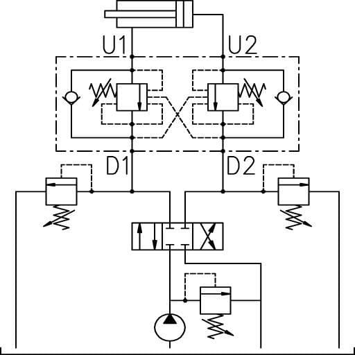 Soupape d'équilibrage vue 3