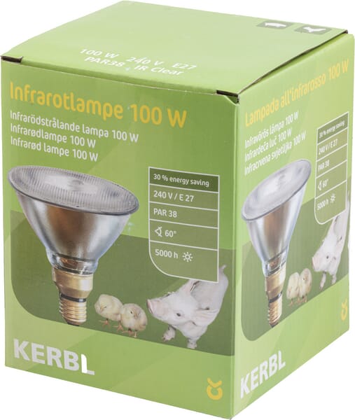 Infražárovka 100 W čirá, Econ