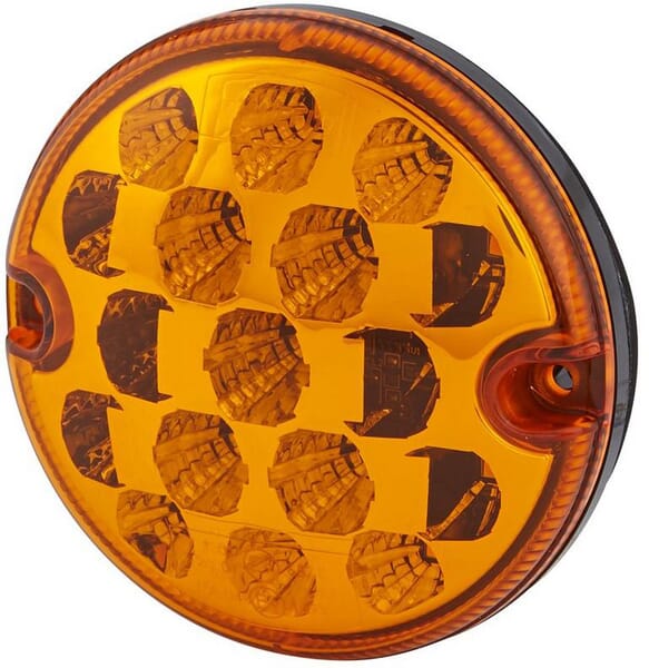 Clignotant rond LED Ø95mm 10/30V — réf. 2BA357028021