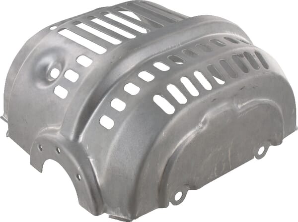 Ochranná mříž tlumiče výfuku