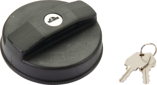 Víčko palivové nádrže se zámkem