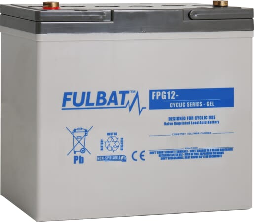 Batterie GEL 12 V 60 Ah · réf. FPG1260
