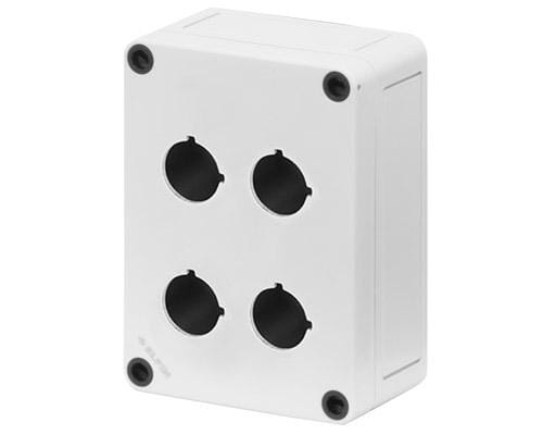 Boîtier touch. 4 hl 22 mm H=57 mm · réf. 080CS09135P4