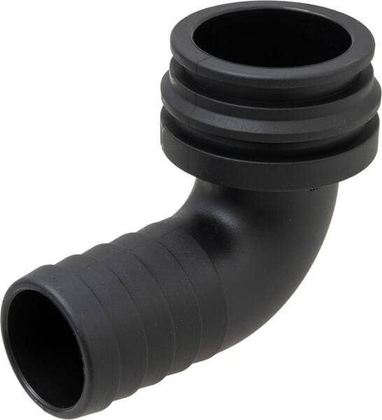 Raccord à fourche, femelle 90° AF5, embout de tuyau 30 mm · réf. 8420505
