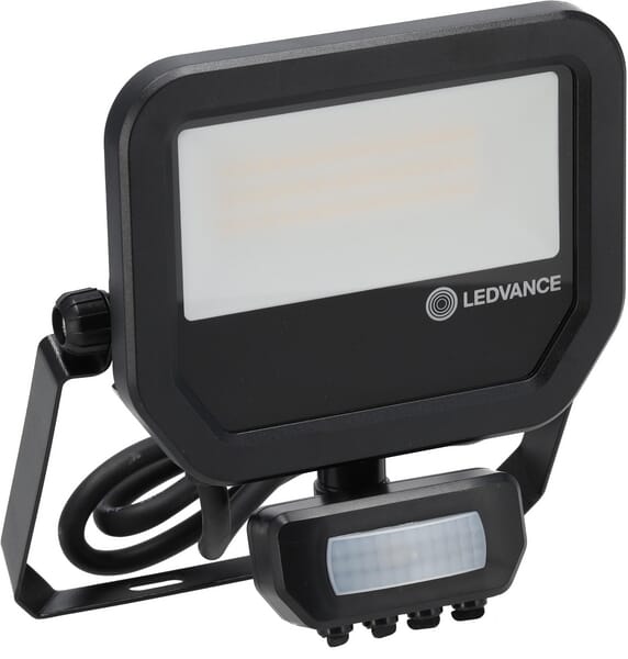 Projecteur 17W 3000K détecteur — réf. LVFL20830SBKG4