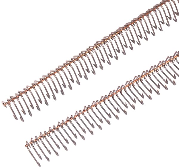 S přivařeným ocelovým drátem a volným nylonovým drátem