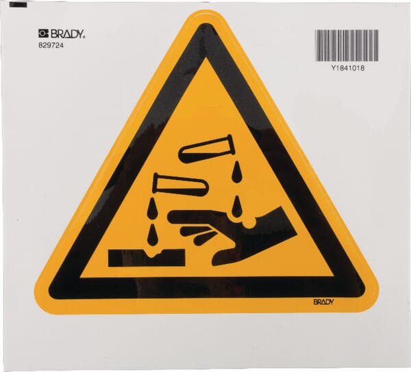 Výstr. štítek 200mm poleptání