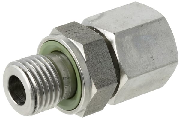 Raccord tournant M/F 10L x 1/4" BSP WD SS · réf. EGESD10LR14WDSS