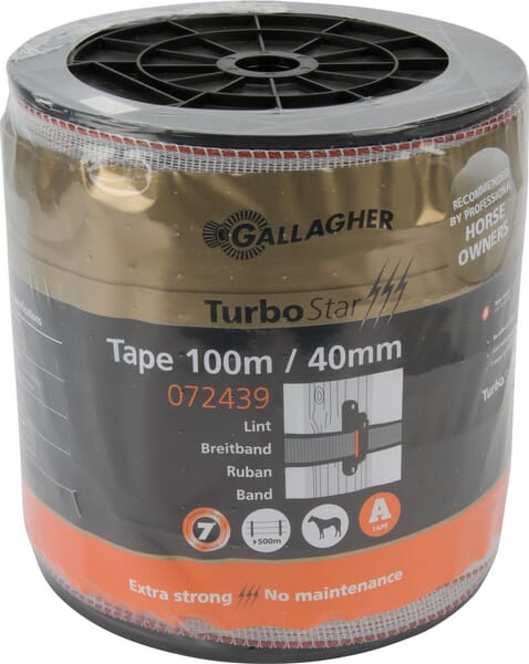 Ruban TurboStar 40mm blc 100m — réf. 072439GAL