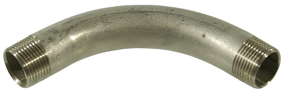 Tvarovka č.3 - Ohyb 90° - 2x Vnější závit - Nerezová ocel 316