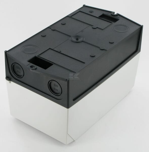 Armoire plastique avec rail vue 2