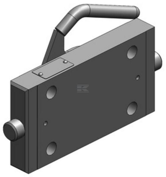 Plaque d'adaptation 225 mm vue 2
