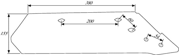 Soc pointe losange 14" D. Kuhn vue 2