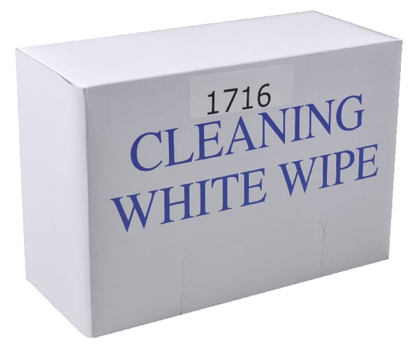 Bílé čisticí utěrky