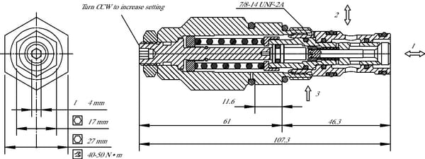 Clapet d'équilibr. CB10AV3B1 vue 2