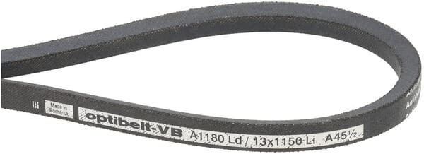 Courroie trapézoïdale 10x1030 Z40 1/2 — réf. VB101030KR
