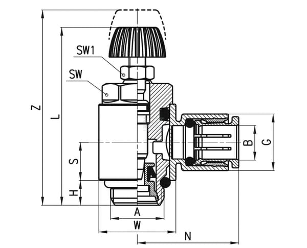 Limiteur débit vue 2