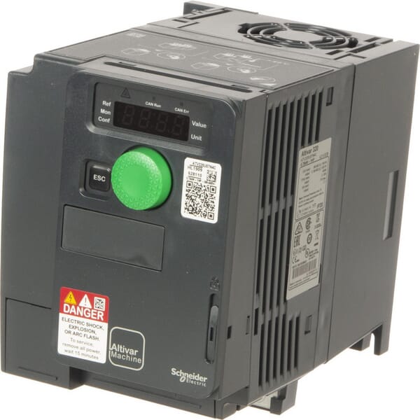Régulateur de fréquence 380-500V 0.75kW vue 2