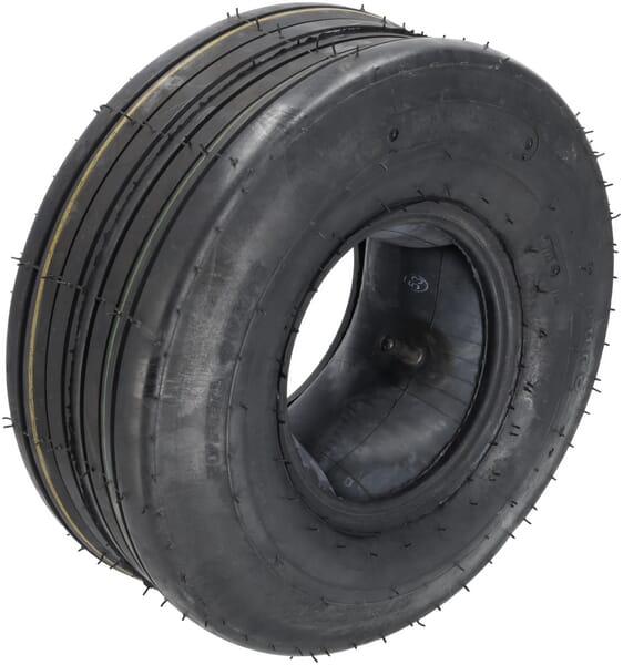 Pneu et chambre à air 15x6.00-6, 6 plis, valve droite — réf. 1560066T510KR