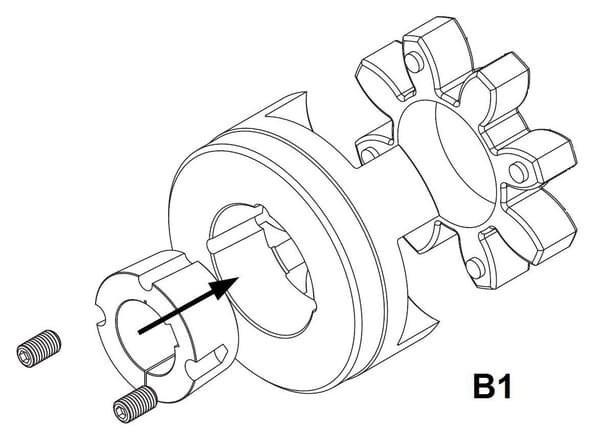 Moyeu GG 55, TL 2012 B2 vue 4