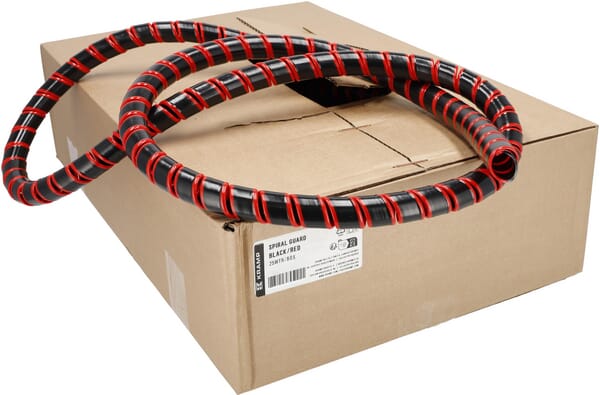 Spirálový chránič černo/červený 16-22 25m