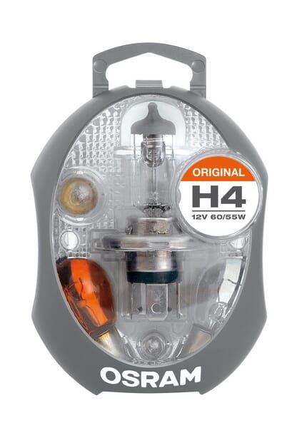Jeu d'ampoules 12 V CLK H4 EURO UNV1 · réf. 4050300873398