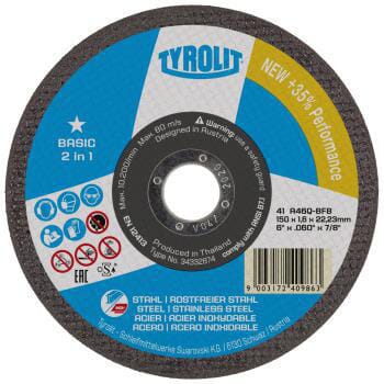 Disque à couper 125 x 1,0x22,23 A60Q-BFB — réf. 34332871