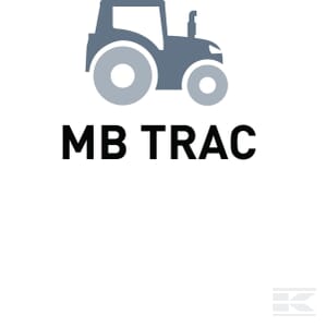 Passend voor MB Trac