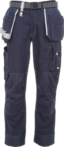 Pracovní kalhoty, unisex, modré, vel. 4XL, Kramp Technical