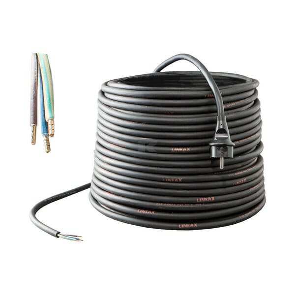 Câble de rechange 2 m 3x1,5 mm vue 2