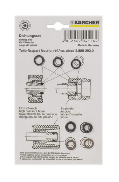 Jeu de pièces de rechange tuyau de pulvérisation rotatif, Kärcher · réf. 28802920KA