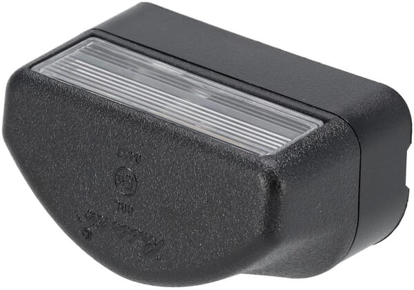 Éclairage de plaque d'immatriculation halogène adapté pour CNH — réf. 1380104