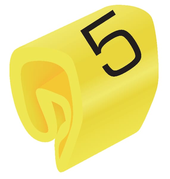 Kódování vodičů,1,5-4mm,žlut.5