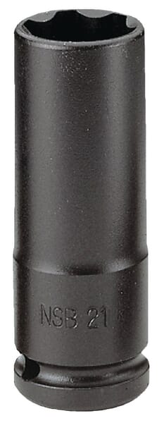 Douil. imp. longue convex 21mm — réf. NSB21